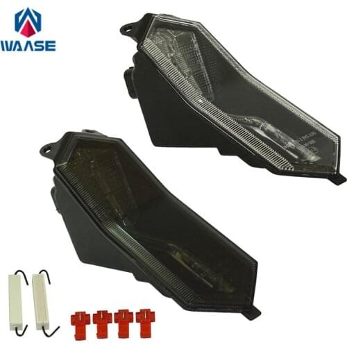 Waase For Yamaha YZF R1 R1M R1S 2015 2016 2017 2018 2019 2020 E-Mark Rear Tail Light Brake Turn Signals Integrated LED Light