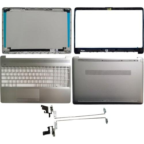 For HP 15-DW 15S-DU 15S-DY TPN-C139 Rear Lid TOP case laptop LCD Back Cover/LCD Bezel Cover/Palmrest COVER/Bottom case/Hinges