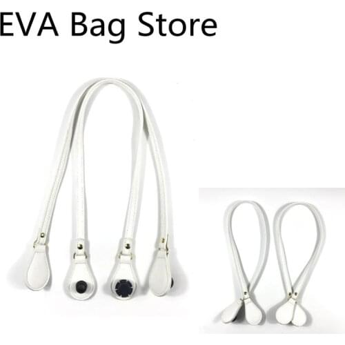 1 pair Flat long dot pattern bag handles for obag handbag women tote
