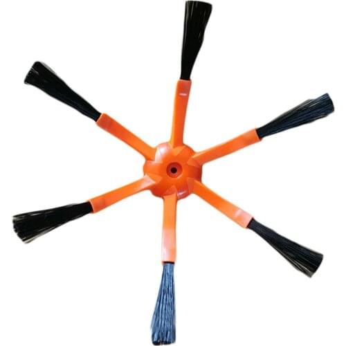 2pcs/set 6-arms Side Brushes Replacement Brushes for Xiaomi/Roborock S50 S51 S55 S5 S6 T60 T61 E20 E35 Robot Vacuum Cleaner