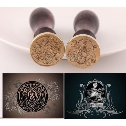 2pcs/lot Wax Seal Stamp Funny Christmas Gift for letter Card Scrapbooking Notebook Stamping