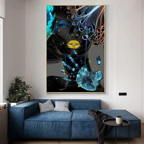 Abstract Canvas Painting Pictures Jesus Lion of Judah Abstract Canvas Art Spray Canvas Artwork Home Decoration