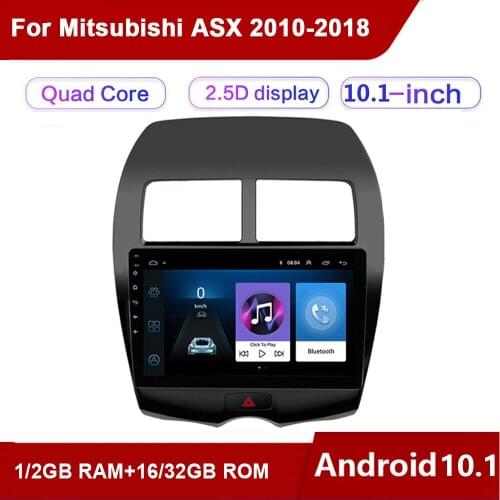 10.1" 2DIN Android 10 Car Radio For Mitsubishi ASX 2010-2018 Citroen C4 Peugeot 4008 Car no DVD GPS Navigation Multimedia Playe