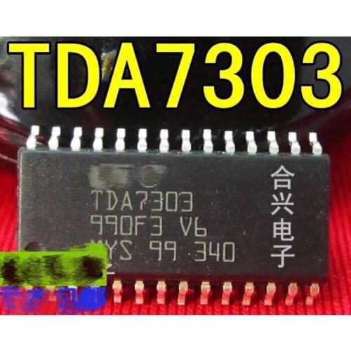 Free shipping 10pcs/lot TDA7303TR TDA7303 SOP28 new