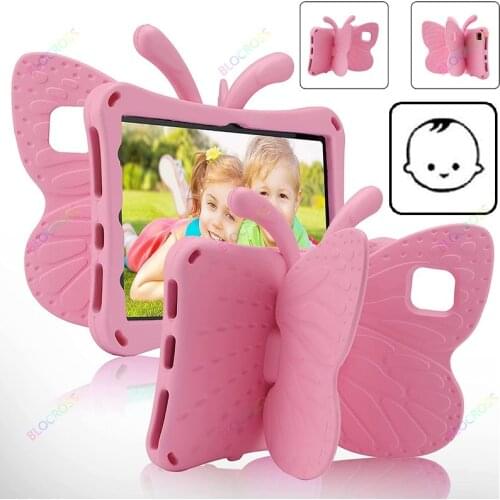 EVA Tablet Case for Kids 8.7 inch Samsung Galaxy Tab A7 Lite 2021 T220 T225 Butterfly Stand Cover for Galaxy Tab A7 10.4'' 2020