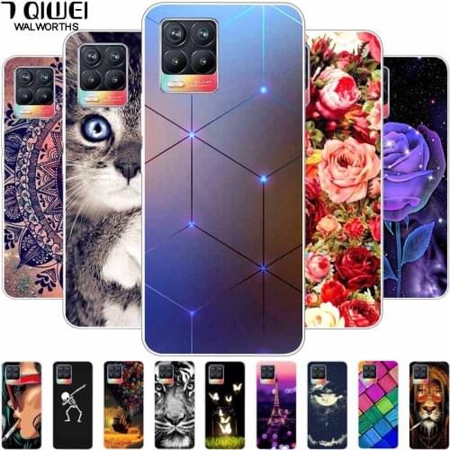 For Realme 8 Pro Case Phone Cover Soft Silicone TPU Back Cases for Realme 8 Realme8 Case Global bumper on Realme 8Pro 6.4'' Bag