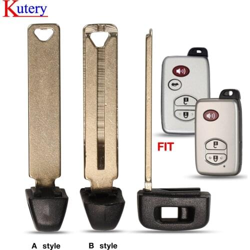 Kutery 10pcs For Toyota Corolla Camry Avalon Reiz RAV4 Crown Venza Matrix Land Cruiser Prius Remote Car Key Case key blade