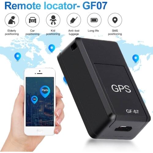 Mini GPS Real-Time Tracking Locator Magnetic Personal Positioning Vehicle Positioning Anti-Lost Recording Locator Control Voice