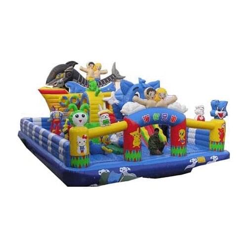 NEW Inflatable Fun City Inflatable castle, inflatable park, inflatable slide