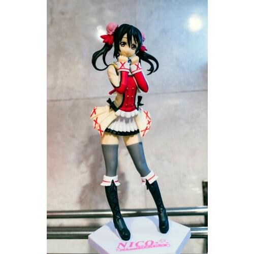 Original Japanese anime figure LoveLive! Nico Yazawa action figure collectible model toys for boys