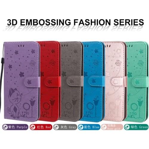 Half-Wrapped Cases For Redmi K30 Rose Gold Covers PU Leather Flip Wallet Phone Cover Redmi K30 Telefoon Xiaomi estojo Estuche