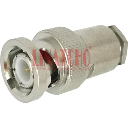 RF RG58 RG142 RG141 LMR195 50OHM Cable Bulkhead Assemble and Install BNC Male Connector