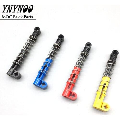 1-2Pcs High-Tech Parts Shock Absorber 9.5L with Extra Hard Spring Self-Locking Brick Blocks Parts 95292 fit for 4WD RC Buggy Car