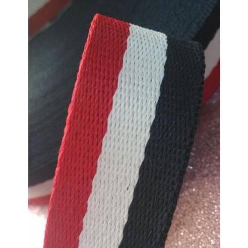 50Yards/Bag Stripe Grosgrain Ribbon Flag 32mm ribbons bow