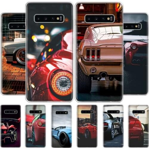 Gentlemans sports car Phone Case For Samsung Galaxy S20 S10 S21 Ultra Note 10 20 S9 S8 S7 FE Plus Lite Cover Soft Silicone TPU