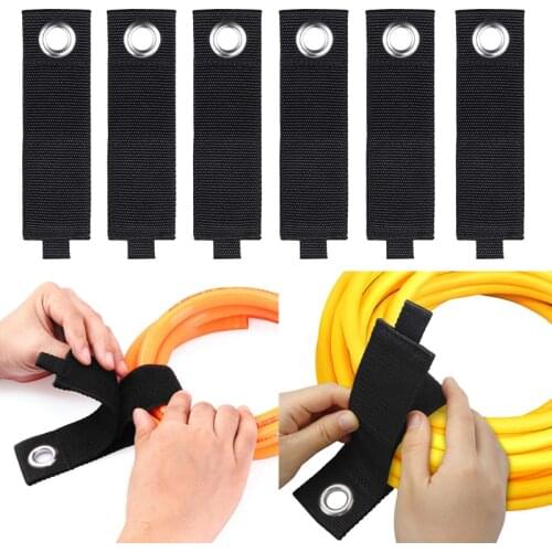 1Pcs Extension Cord Holder organizer Heavy Duty Storage Straps Fit With Garage Hook For Home Garage Cable Strap