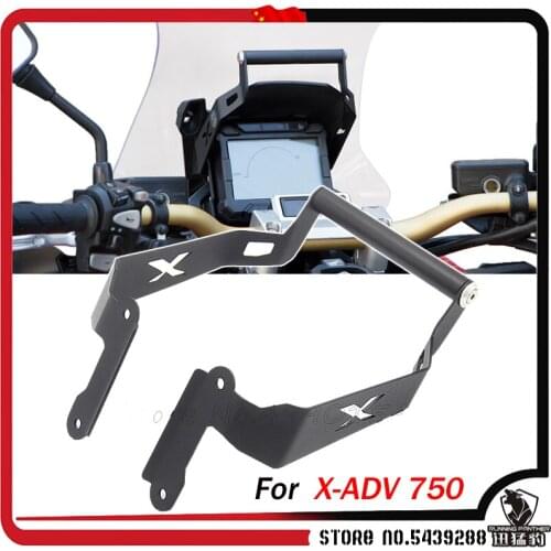 For Honda X-ADV 750 XADV 750 2017-2019 Stand Holder Mobile Phone GPS Plate Bracket Phone Holder USB and Wireless charging 2018