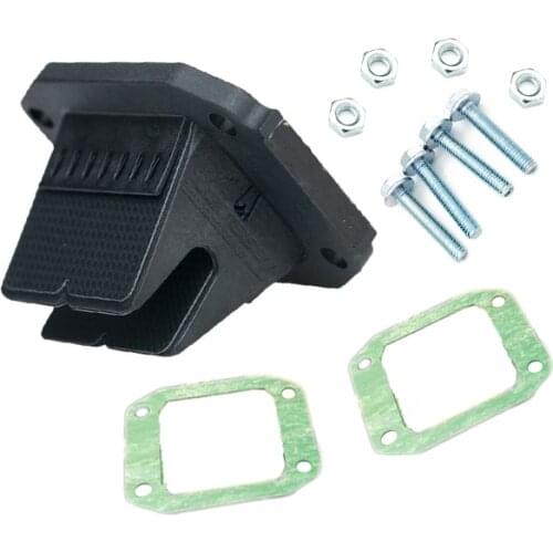 Motorcycle Intake Reed Valve Carbon Fiber with Gasket Screws For Honda CR80R CR 80R CR85R CR85RB Expert