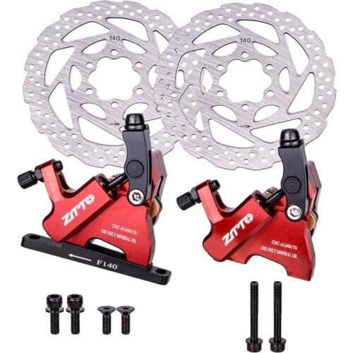Bicycle Disc Brake Kit Anti-oxidation Fade-less Accessory Road Bike Mountain Bike Brake Rotor for Bike