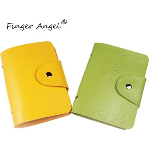 Finger Angel 16 Slots PU Stamping Plate Stamping Case Template Holder Bag Nail Plates Organizer Nail Storage FJH03