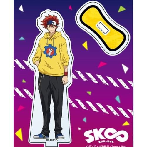 SK EIGHT SK8 the Infinity Acrylic Stand Figure Model Plate Anime Desktop Cake Decor MIYA REKI Langa JOE Cherry Blossom Cosplay
