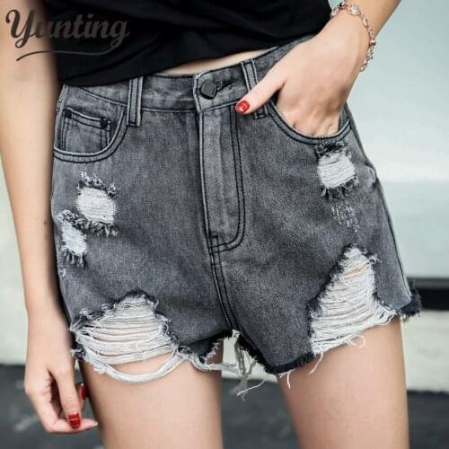 All Match Sashes Casual Women Denim Shorts High Waist Slim Summer Jeans Shorts Feminino Chic Hot Ladies Bottom