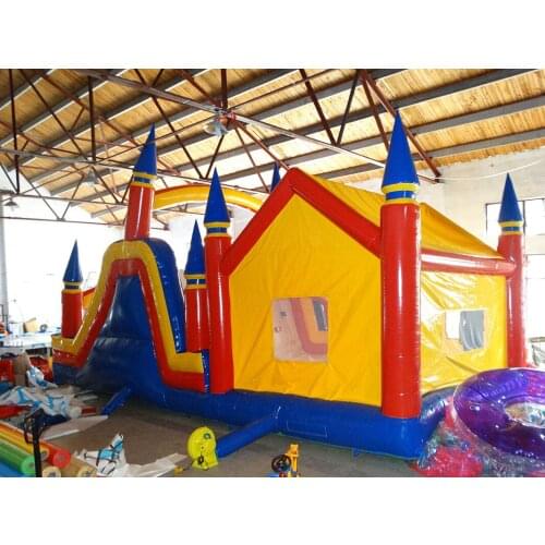 High quality customized PVC inflatable bounce house inflatable bouncer and slide combo