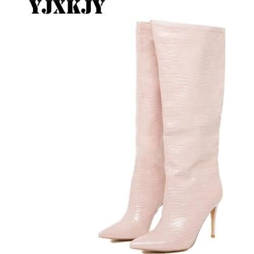 YJXKJY Women's High Boots