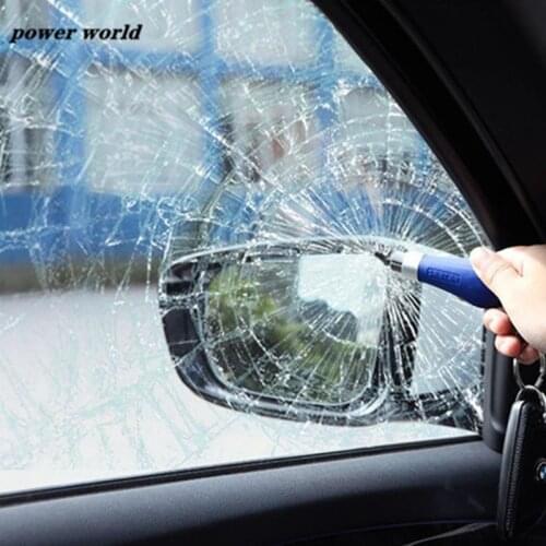 1Pcs Emergency Escape Broken Rescue Tool Car Safety Hammer Key Ring Chain Cutter Break Window Glass Tool