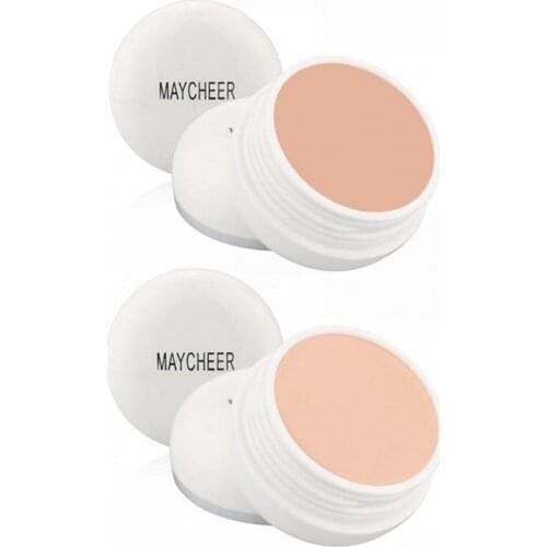 1pc Foundation Concealer Narural Coverage Makeup Matte Brighten Cover Freckle Marks Concealer Long Lasting Soft BB CC Cream