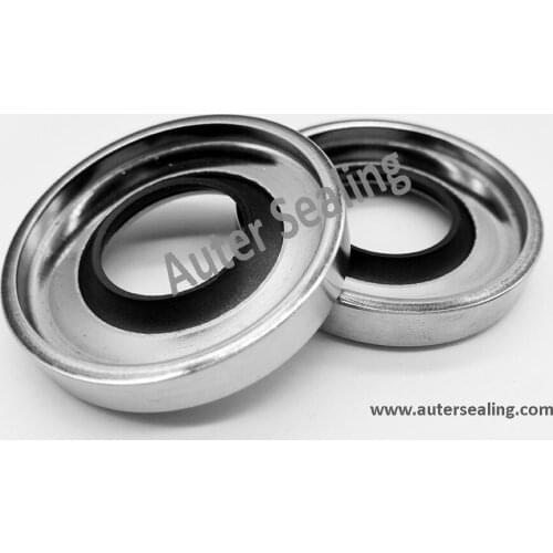 18x40x7 / 18x30x7 Stainless steel PTFE rotary seals screw air compressor SHAFT OIL SEAL WITH PTFE SEALING SINGLE LIP