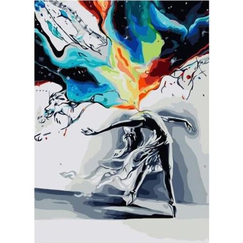 Full Square round Diamond Embroidery Art ballet dancer Diy Diamond Painting Cross Stitch 5d Diamond Mosaic home decorZP-3490