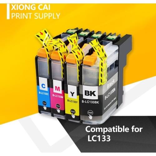 8X Compatible Ink Cartridge For Brother LC133 MFC-J245 J470DW J475DW J650DW J870DW DCP-J152W J172W J552DW J752DW printer LC133XL