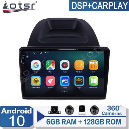 AOTSR-6+128G Android Radio Car Multimedia Video Player For Ford Ecosport 2018-2020 Navigation Multimedia Player Radio