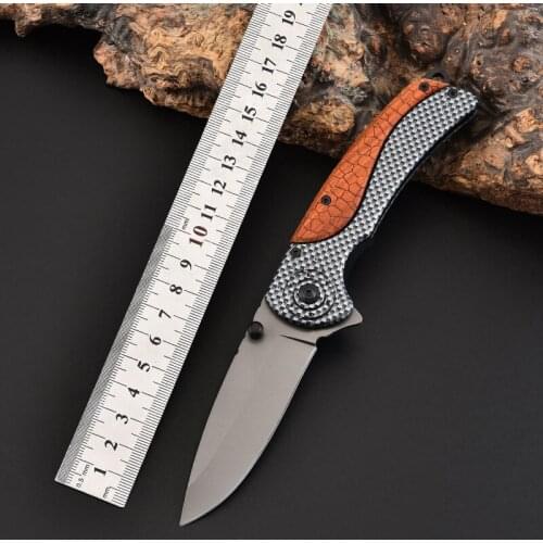 CN(Origin) 3CR13 Folding Knife 440 Stainless Steel Outdoor Folding Knife Camping Survival Pocket Knifes