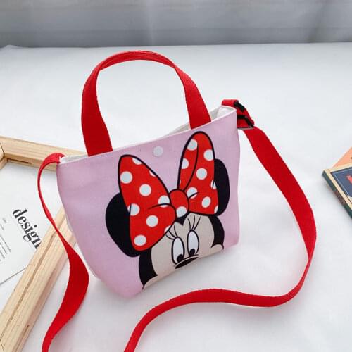 Disney Minnie Mouse Elephant Backpack Girl Crossbody Bag Cute Kids Small Bag Boy Mini kawaii Bag