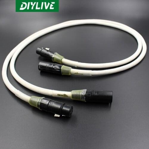 DIYLIVE Music Heaven Belkin RCA to RCA Dual Lotus /XLR Balance Line HIFI Fever Audio Signal Line Extra Value