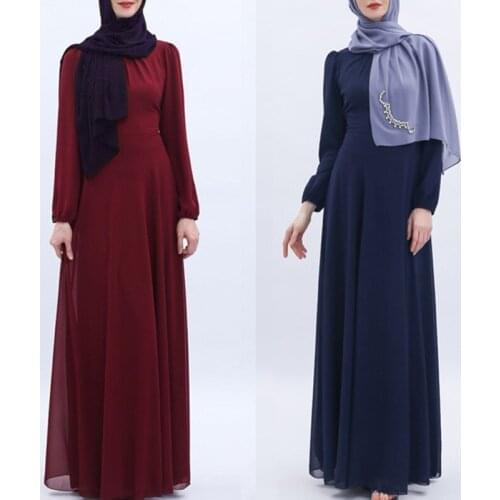 Eid Muslim Women Dress Prayer Garment Jilbab Abaya Long Khimar Full Cover Ramadan Gown Abayas Islamic Clothes