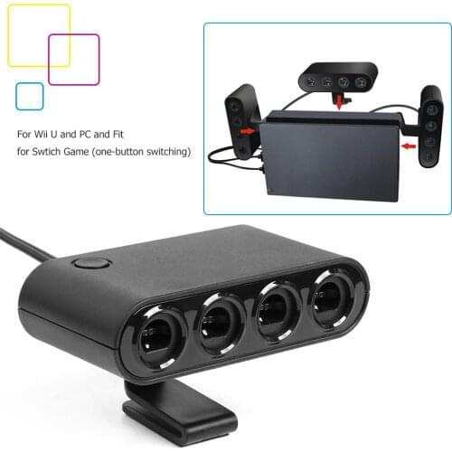 4 Ports Game Converter for GameCube GC Controller USB Adapter for Nintend Switch NGC/Wii u/PC Star Fighting Support Dropshipping