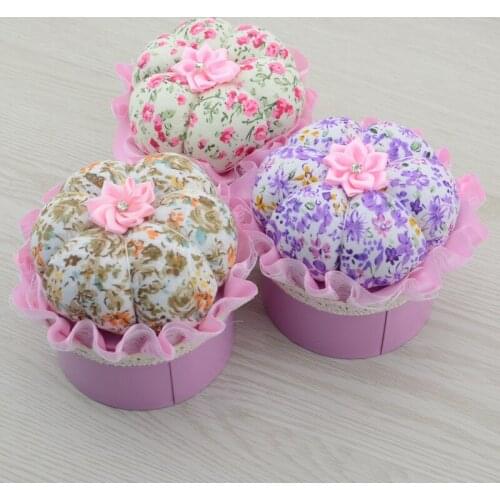 Multifunctional Novelty Pin Cushion Pumpkin Sewing Pin Cushion Craft Sewing Accessories