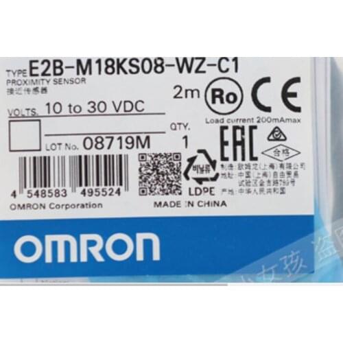 Omron original authentic proximity switch sensor E2B-M18KS08-WZ-C1 C2 B1 B2