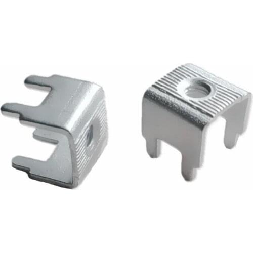 PCB Terminal M4 PC Board Holder Screw Terminals 100PCS