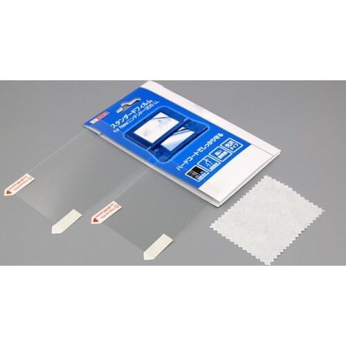 50PCS 2 in 1 Top Bottom HD Clear Protective Film Surface Cover for NEW 3DS LL XL LCD Screen Protector Skin screen film