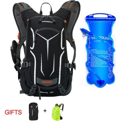 18L Waterproof Bicycle Bag MTB Cycling Backpack with Rain Cover Breathable Climb Camping Hiking Bike Hydration Backpack