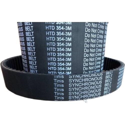 Tinis HTD 354-3M Synchronous Belt, Timing Belt,Transmission Belt