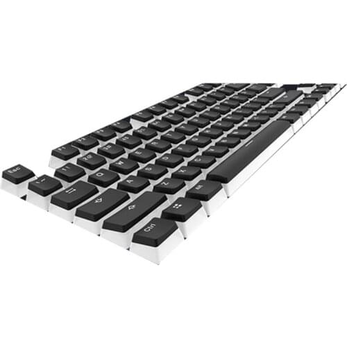 Only Keycap , PBT Pudding Backlight Keycap 104keys / Set OEM Profile Thicken Keycaps Compatible with Cherry Mx Switch