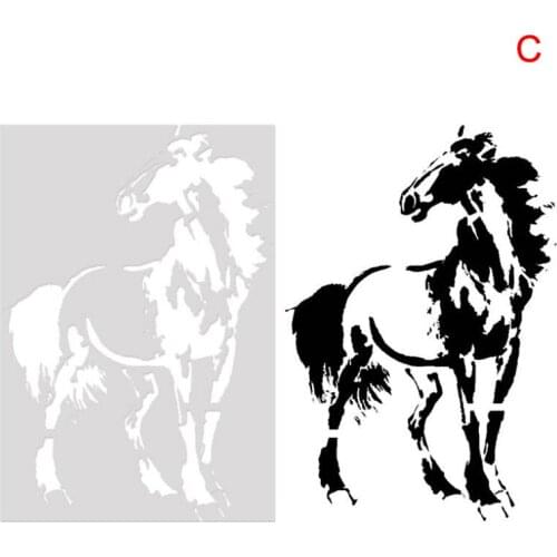 1PC ayering Stencils For Walls Painting Scrapbooking Stamps Album Decorative Embossing Paper Cards DIY Craft Tools