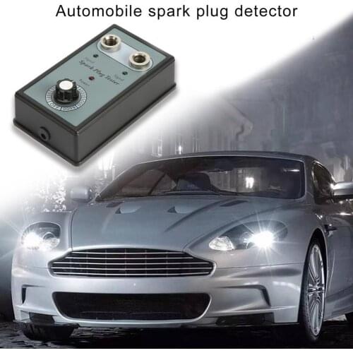 Universal Adjustable Dual Hole Vehicle Car Spark Plug Tester Detector Diagnostic Tool