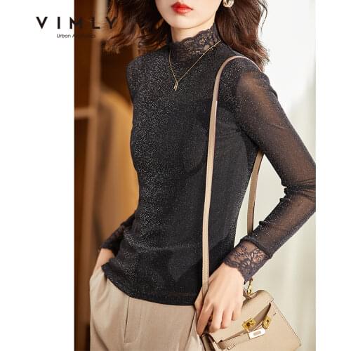 Vimly Women's Silk T-Shirts