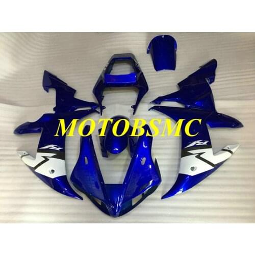 Hi-Grade Motorcycle Fairing Kit for YZFR1 02 03 YZF R1 2002 2003 YZF1000 ABS Blue White Bodywork+Gifts YF59